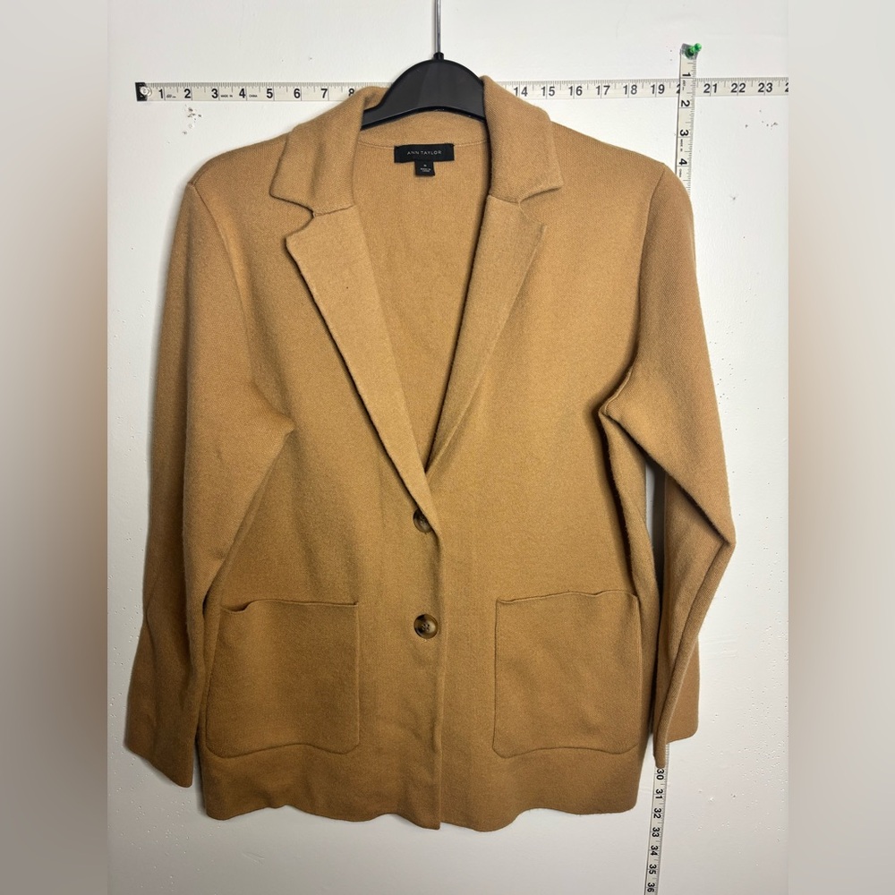 Ann Taylor Camel Blazer